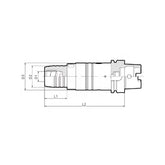 Synchro Tapping Chucks BTAPBT40AHY12155M  BTAPHSK63AHY20170M - Big-tools Industrial Supply Tools for Metal Cutting